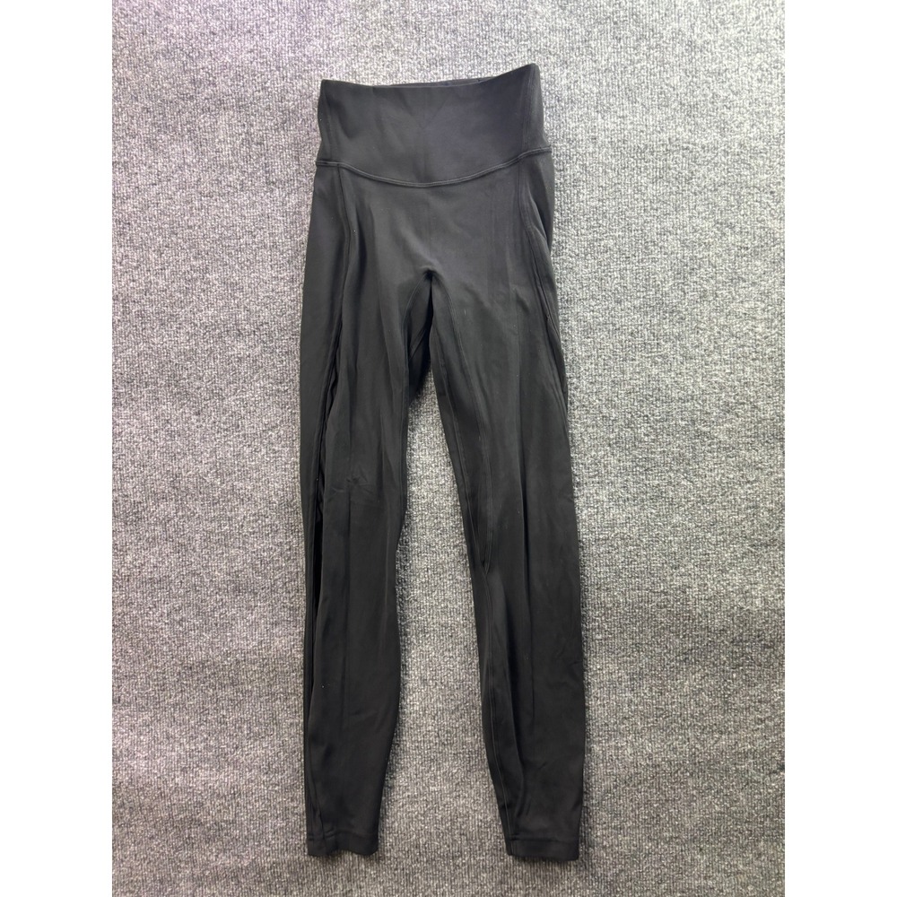Lululemon Align High-Rise Pant Women 2 Black Yoga Leggings LW5HZNS 28in